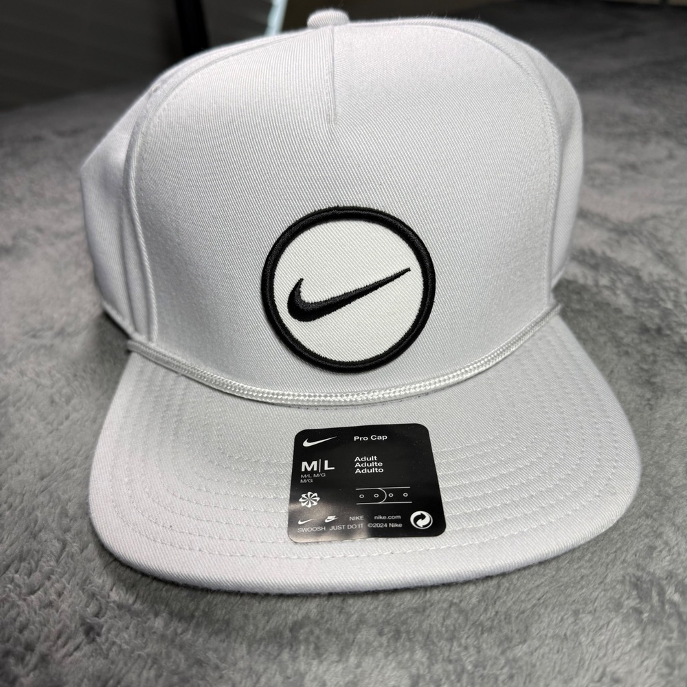 Nike Pro Cap Retro 72 Snapback Hat Photon Dust Grey Rope Cap HF7482-025 Mens M/L